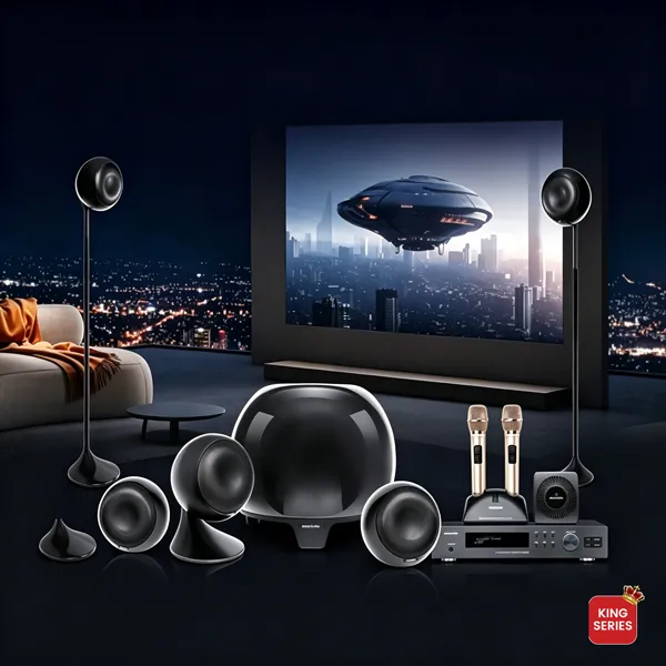 5.1 Channel Premium Home Theater & Karaoke System (King Series)