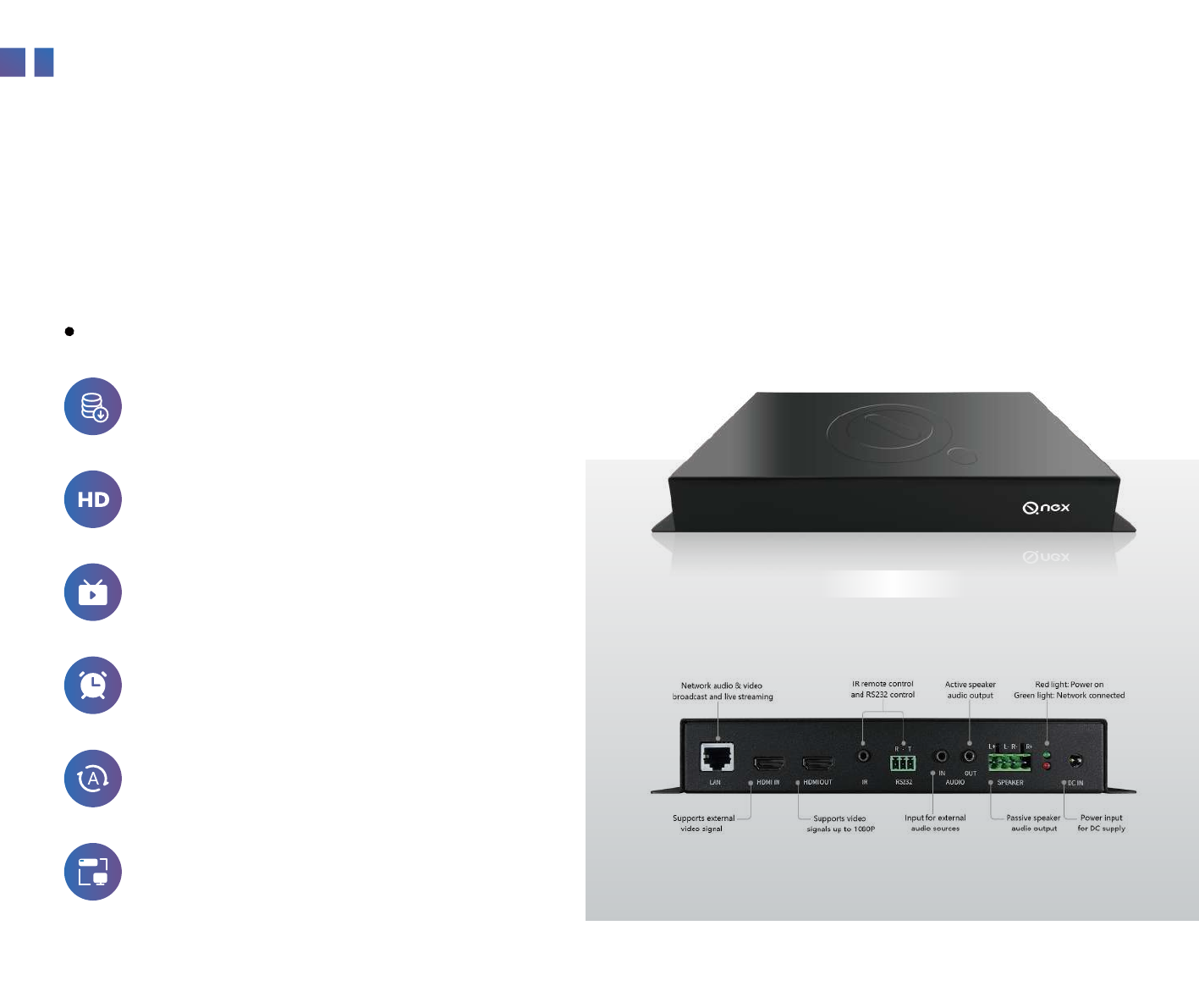 Q-NEX Media Box MBX100