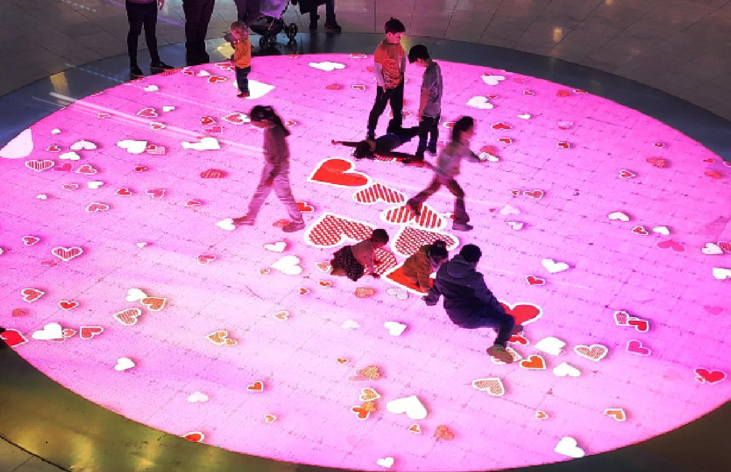 HK LED DISPLAY FLOOR